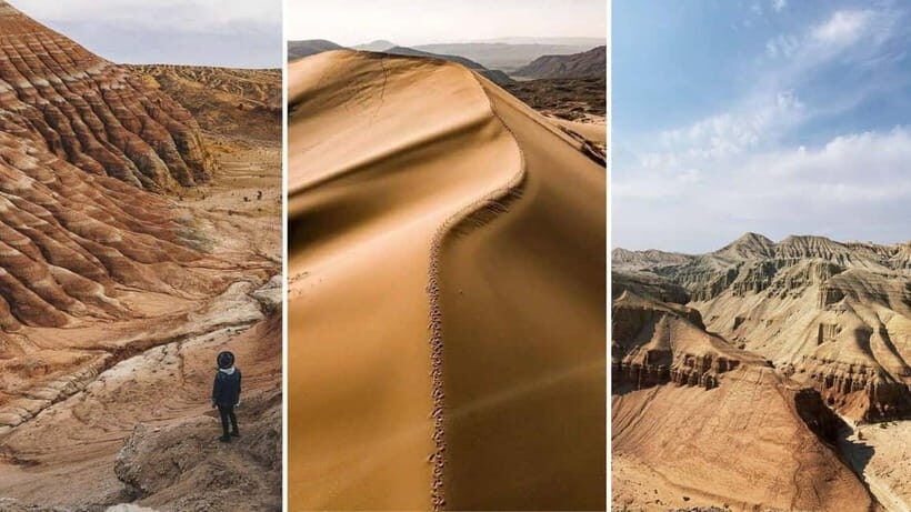 Two Day Tour to Altyn Emel: Singing Dune and Aktau Mountain - Transportation and Accommodation
