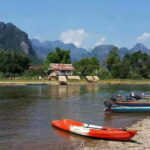 Vang Vieng: Kayaking&Cave Tubing&Trekking&Blue Lagoon 1 - Transportation & Group Size