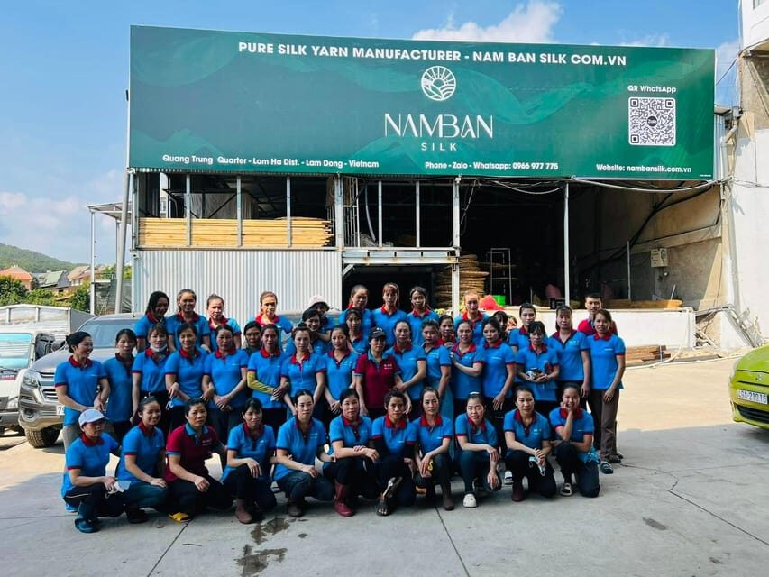 Visiting Silk Factory & Coffee