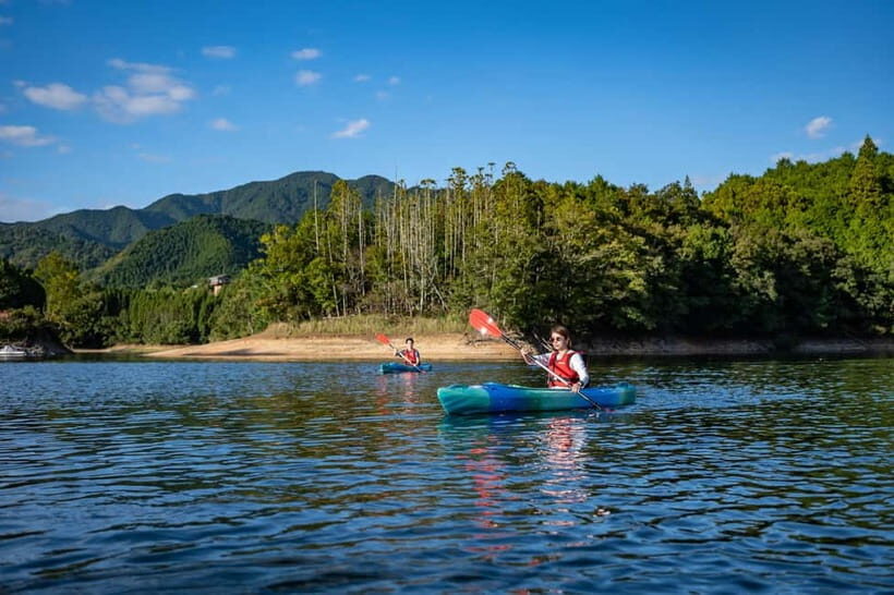 Yoshino: Relaxing Guided Canoe Experience on Lake Tsuburo - The Itinerary: Step-by-Step
