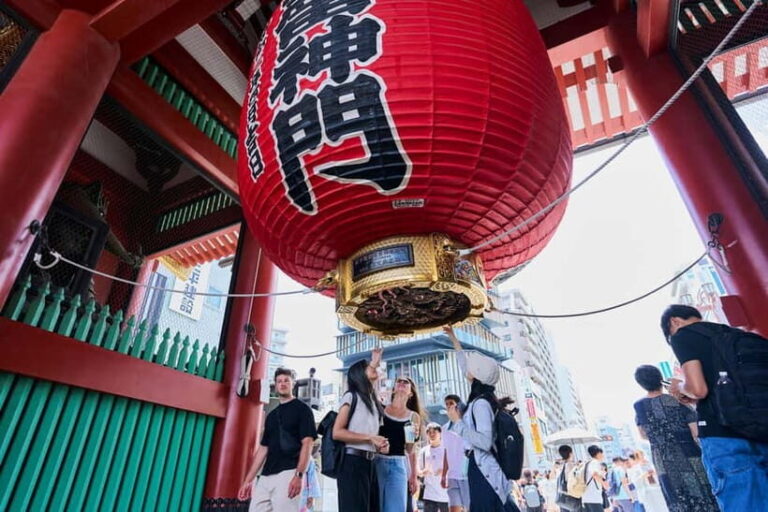 Asakusa: 2-Hour History Walking Tour & Local Food Tasting - Practical Details & What To Expect