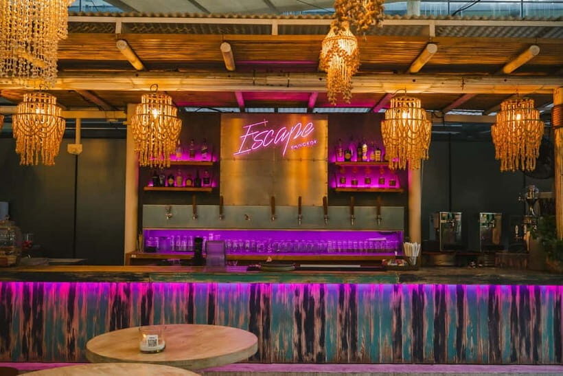 Bangkok: Escape Rooftop Bar at The Emquartier F&B Packages - The Food and Beverage Experience