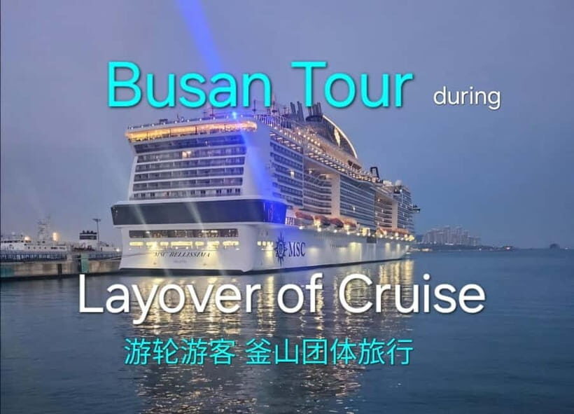 Busan shared Tour for Cruise ship passengers (Max 15 guests) - Practical Details & What to Expect