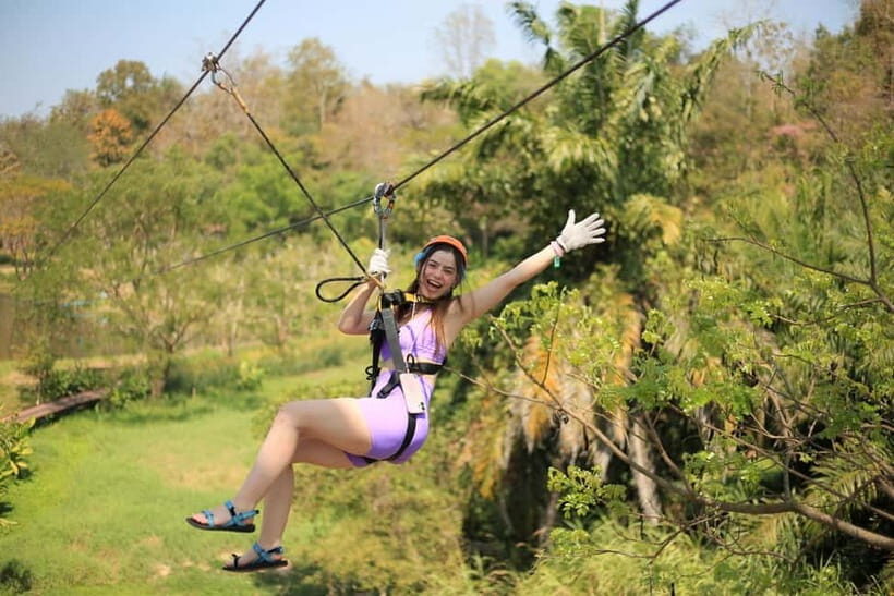 Chiang Mai: Zipline & High Rope without Lunch & Transfer - Additional Attractions and Family Fun