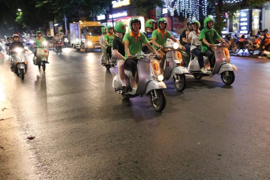 Enjoy Hanoi Like a Local - Vespa & Street Food Tour by Night - The Practical Aspects