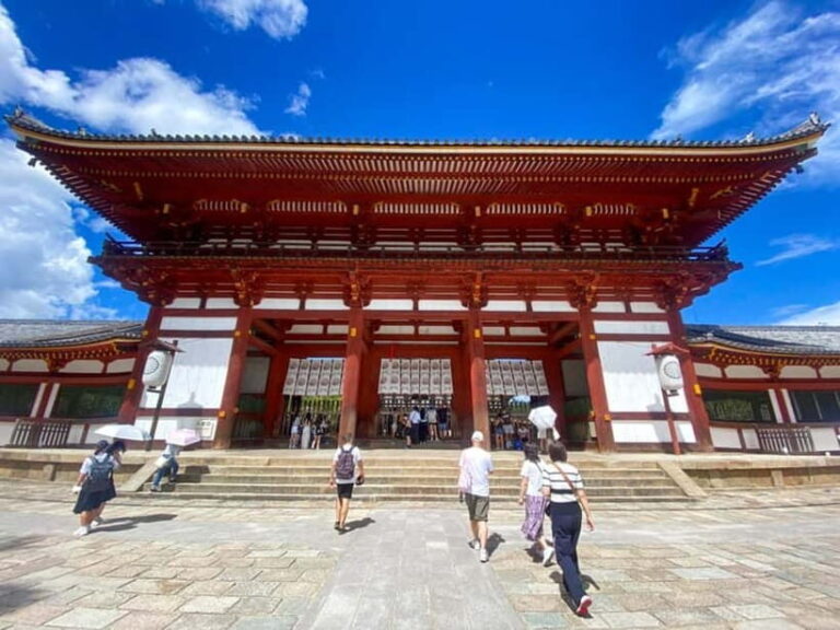 From Kyoto: Nara, Osaka & Kobe Day Trip  3 Cities in 1 Day - Transportation and Comfort Level