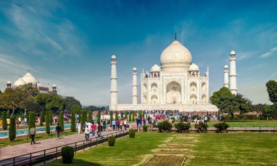 From New Delhi: 2-Day Taj Mahal Sunrise and Sunset Tour - Transportation, Guides, and Group Size