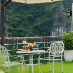 Full day Halong Bay Luxury Cruise - buffet lunch, kayak, swim. - Boarding the Luxurious Cruise Ship at Tuan Chau Marina