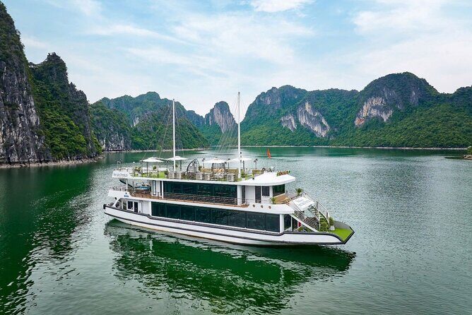 Ha Long Bay Luxury Day Cruise with Buffet Lunch, Caves & Kayaking - Dining and Additional Inclusions