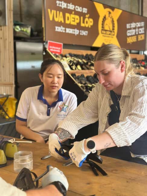 Hanoi: Tire Sandal Workshop with Crafting Experience - What to Expect at the Tire Sandal Workshop
