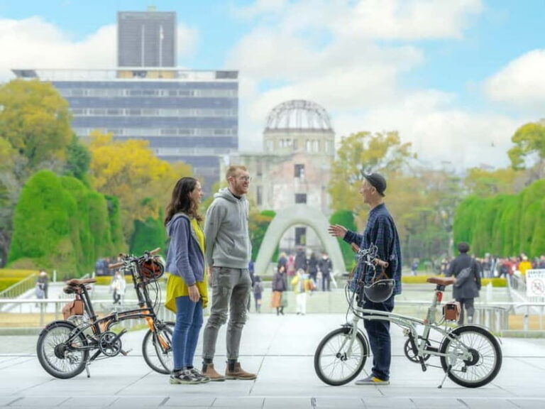 Hiroshima: Peace Cycling Tour with Local Guide - The Itinerary Breakdown: What You’ll Experience