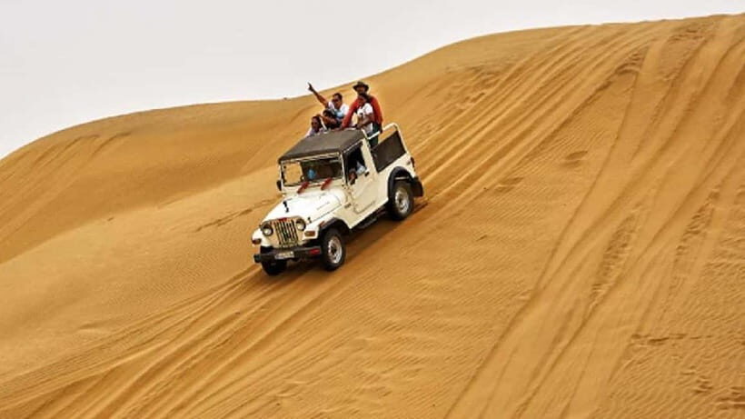 Jaisalmer: Village tour, camel ride, cultural show with stay - Morning in the Desert: Sunrise and Return