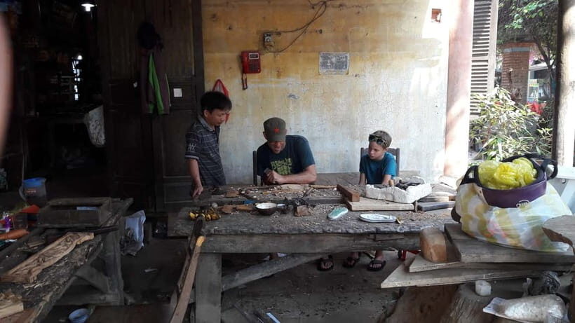 Moc Thon Woodtales - Wood Carving in a Hanoi Hidden Villa - The Experience: From Raw Wood to Personal Treasure