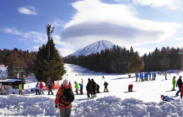 Mt. Fuji Skiing Experience- YETI Ski Resort & Onsen Day Trip - Who Will Love This Tour