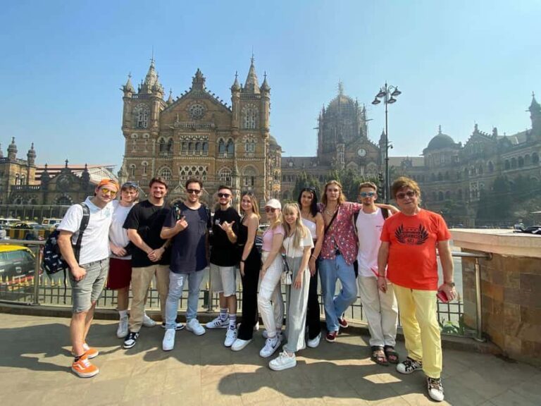 Mumbai: Shore Excursion Group City Tour - Transportation, Timing, and Group Size