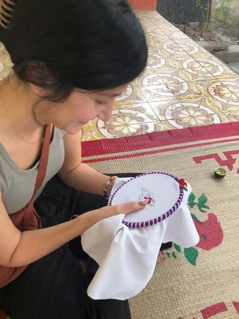 Ninh Binh: Tam Coc Embroidery Workshop - What to Expect During the Workshop
