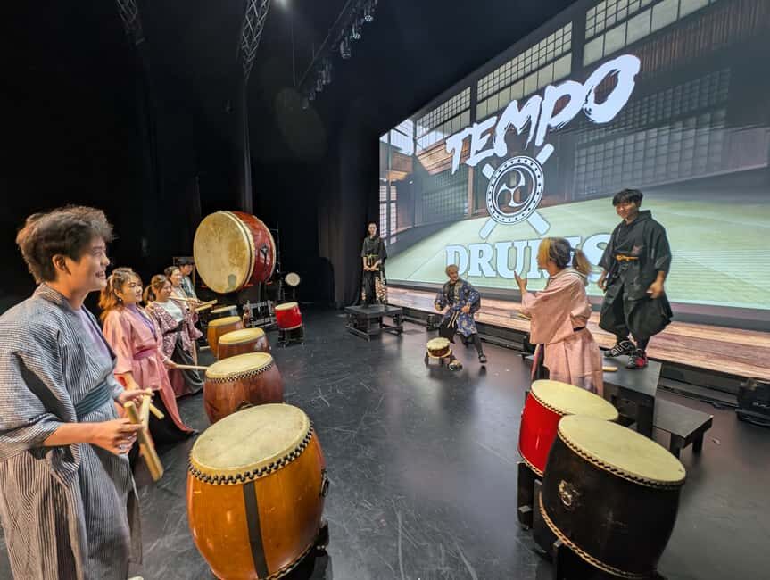 OSAKA:Feel the Power! Learn Taiko Drum from Professionals - How the Workshop Unfolds