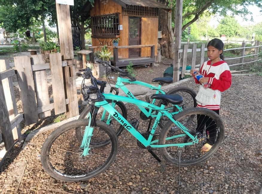 Pakse: 4000 Islands Bike Tour with Boat Cruise - The Itinerary in Detail