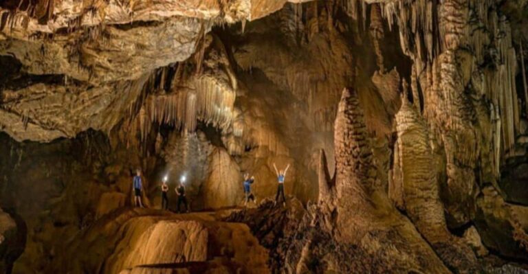 Paradise Cave and Dark Cave 1 Day Trip and Discover Zipline - Introduction to the Tour Experience