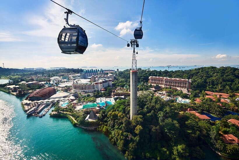Singapore : Sunset Cable Car, Wings Of Time at Sentosa - Practical Aspects of the Experience