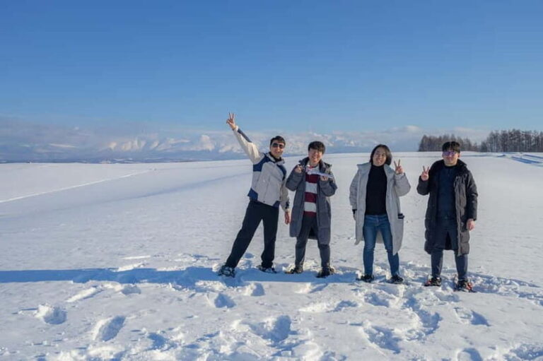 Snowshoeing on a Sparkling Biei Hill & Winter Cafe Time - Practical Details & What to Expect