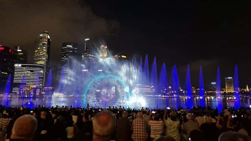 Spectra & Garden Rhapsody Shows with Singapore River Cruise - Starting with Hotel Pickup and Transportation