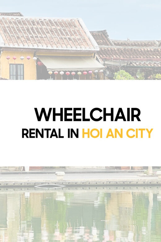 Travel Accessories: Baby Seat, Umbrella, Wheelchair in HoiAn - Why Rent Travel Accessories in Hoi An?