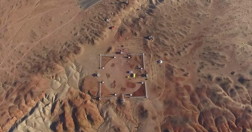 Travel to Gobi by train Visit World energy Center - First Stop: Khamriin Khiid and the World Energy Center