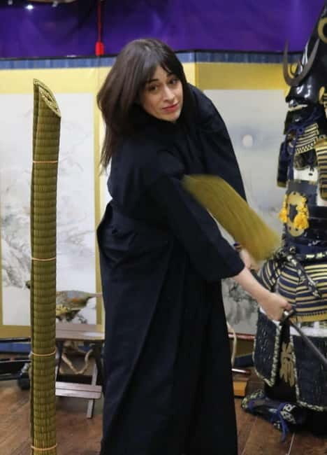 Trial slashing in Bushido with Samurai Sword real sharpnes - The Value of This Experience