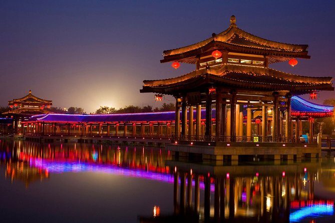 3-Hour Xi'an Evening Private Tour of Tang Paradise - The Waterscape Show: The Night’s Star