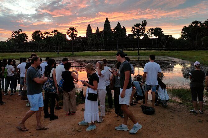 A-Day Angkor Wat Sunrise Tour, Bayon, Ta Prohm, Tonle Sap Sunset - The Enchanting Jungle of Ta Prohm