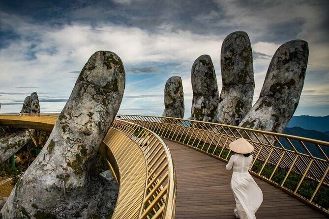 Ba Na Hills and Golden Bridge Day Tour- - The Golden Bridge: A Photo-Op Like No Other