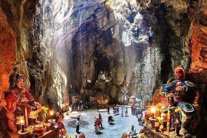 Ba Na Hills Golden Bridge Tour With Da Nang City Highlights - Iconic Da Nang Landmarks: Dragon Bridge and Lady Buddha