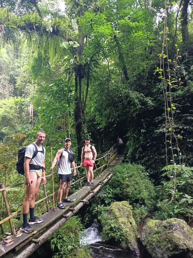 Bali: 10 Waterfalls Tour with Lunch at Local Family Home - The Hike and Jungle Trails