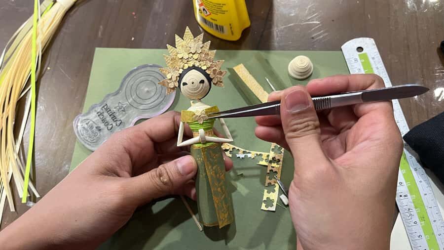 Bali: 3D Paper Quilling Workshop - What to Expect: A Step-by-Step Breakdown