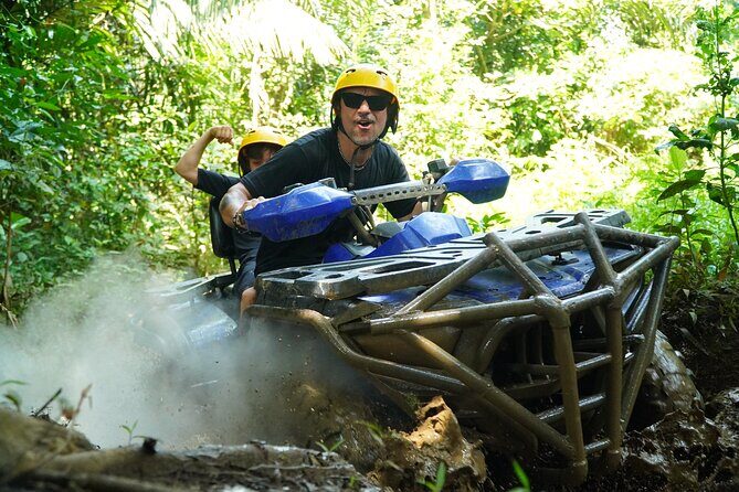 Bali Adventure Combo ATV Quad Bike with White Water Rafting - ATV Quad Biking: Conquering the Terrain