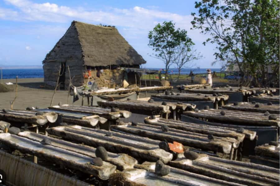 Bali: East Bali Hidden Gems Tour with Waterfall & Village - Traditional Salt Farming on the Coast