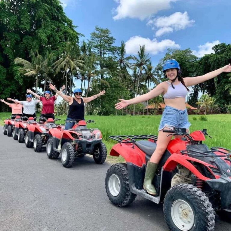 Bali : Fun atv Quad single Adventure with barong cave - The Itinerary Breakdown