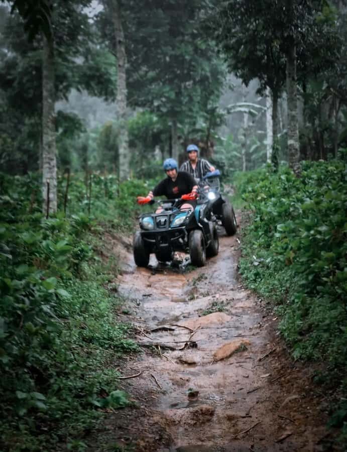 Bali: Jungle, Temple, Lake Canoe & ATV Adventure Tour - Detailed Breakdown of the Itinerary