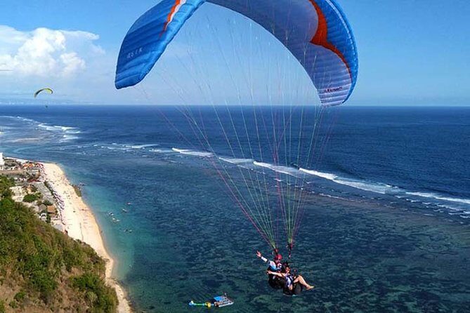 BALI PARAGLIDING Fly, Swing and Soaring above the sea with private transfer - The Value of the Experience
