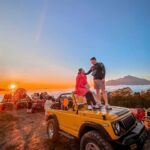 Bali: Sunrise Jeep Mount Batur With Hot Spring Relaxation - The Jeep Ride Through Volcanic Terrain