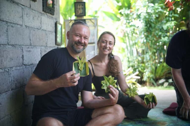 Balinese Offering Making, Meditation & Purification in Ubud - Exploring the Day: What to Expect from Start to Finish