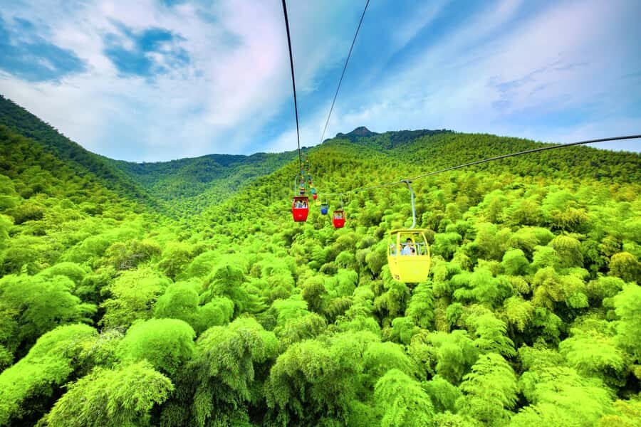 Bamboo Sea Direct Access Tour: High-Speed Rail from Shanghai - The Scenic Highlights: Wuyue Peak and Bamboo Cable Car