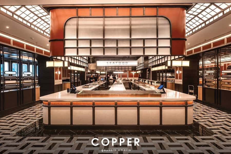 Bangkok: Copper Beyond Buffet Gaysorn Amarin - The Location and Accessibility