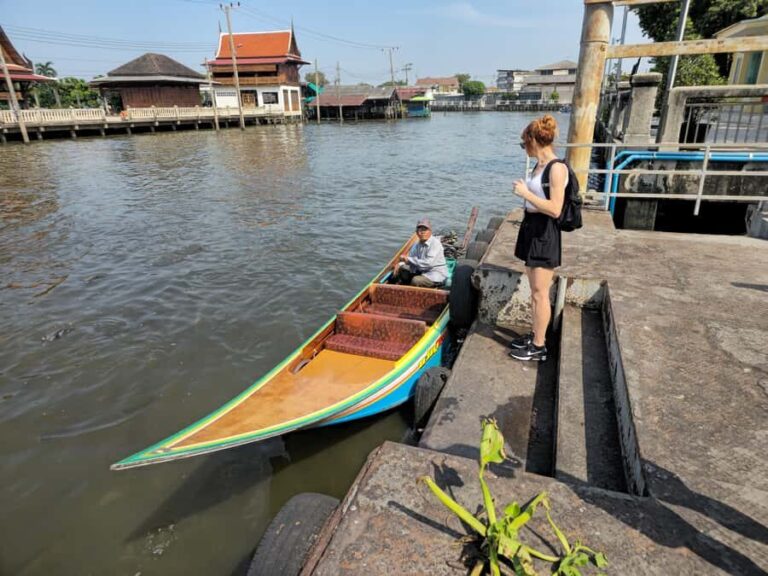 Bangkok: Half Day Bangkok Off the Beaten Track Tour - Transportation and Group Size