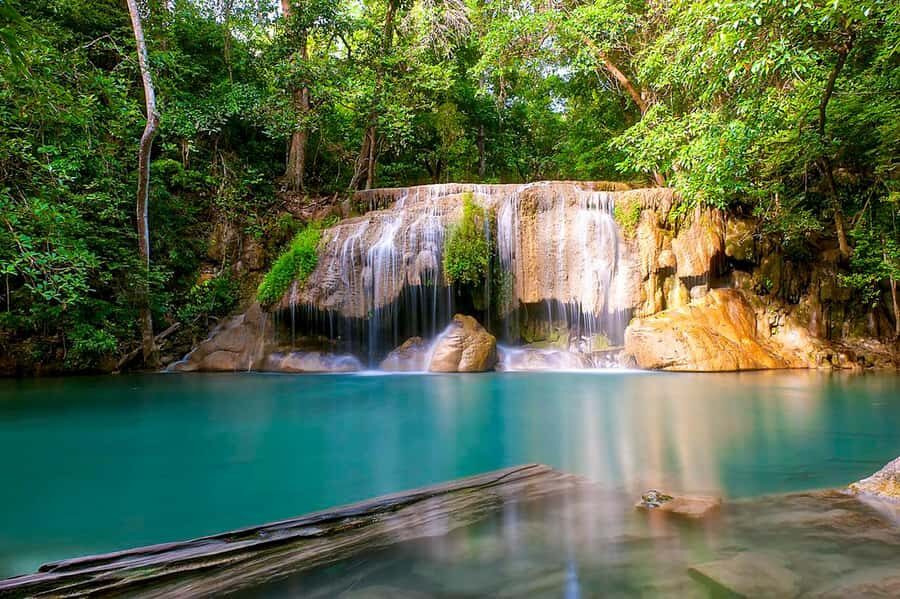 Bangkok: Kanchanaburi & Erawan Waterfalls Spanish Tour - Transportation, Group Size, and Value