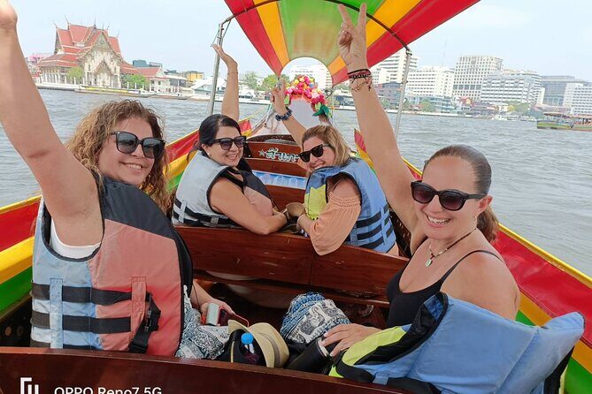 Bangkok Private Shore Excursion Iconic Temples From Leam Chabang - Scenic Long-Tail Boat Ride on the Chao Phraya River