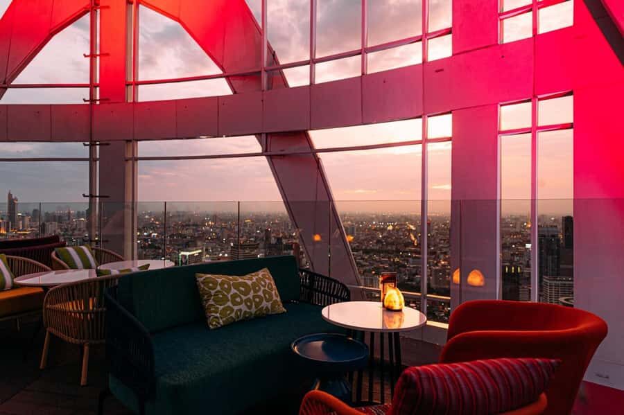 Bangkok: Red Sky 57th Floor COCOA XO Bar - A Luxurious High-Altitude Experience