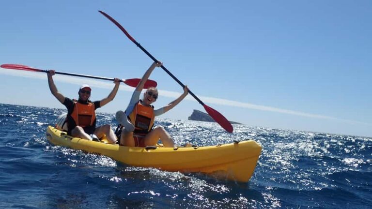 Benidorm: Guided Kayak Tour with Snorkeling and Photos - The Highlight: Snorkeling in Pristine Waters