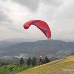 Bogor/West Java: Paragliding With Pilot - The Landing: Smooth and Controlled